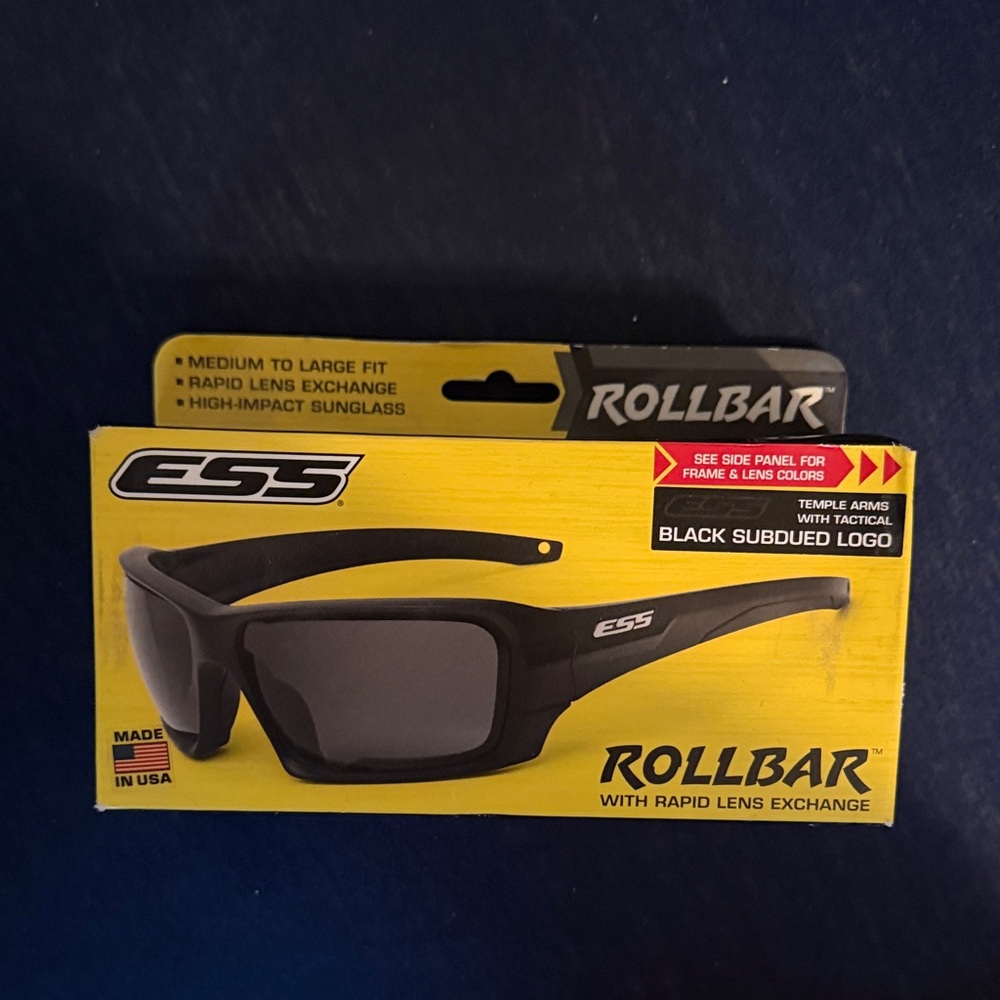 ESS Rollbar Sunglasses with Black Frame